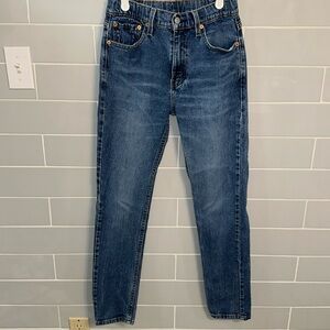 Levi’s High Rise Straight Leg Jeans